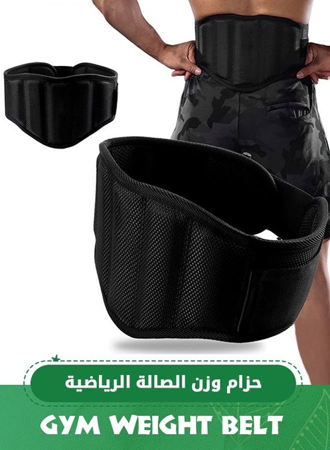 حزام رفع الأثقال للتمارين الرياضية، حزام رفع الأثقال للرجال والنساء، دعم أسفل الظهر والظهر، دعم الظهر للياقة البدنية وكمال الأجسام للتدريب المتقاطع، القرفصاء، والاندفاعات - Image 1